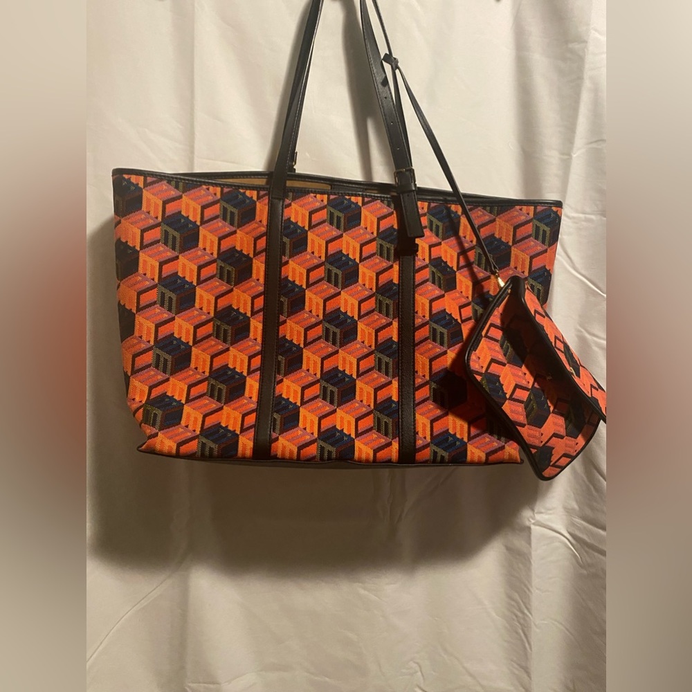 MCM Jacquard Tote